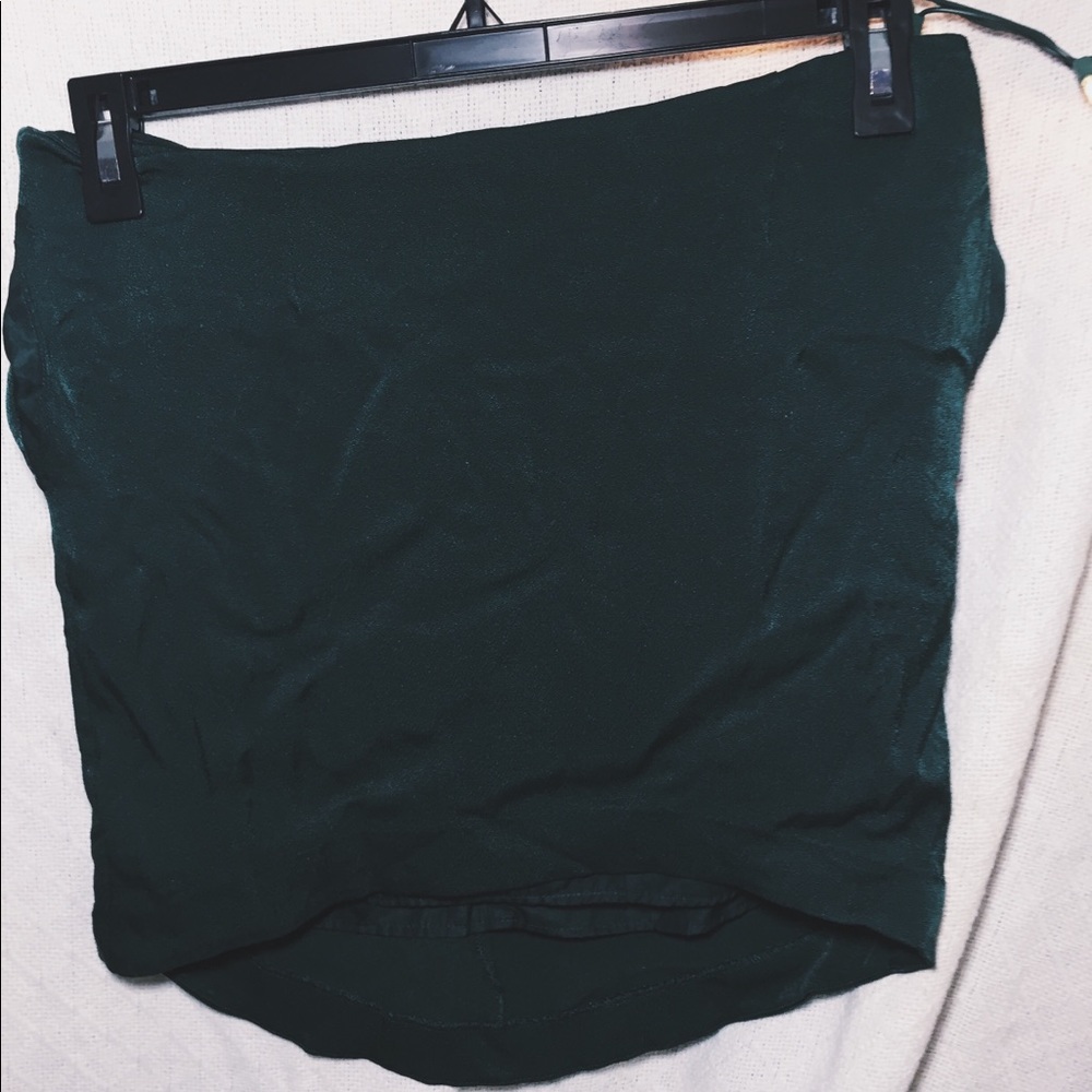 🌿 emerald mini skirt 🌿